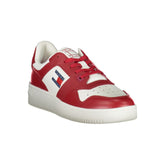 Zapatillas Tommy Hilfiger de cuero rosa para hombre